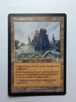 MTG Forsaken City (PLS) Planeshift Regular Rare 139/143 - Image 1