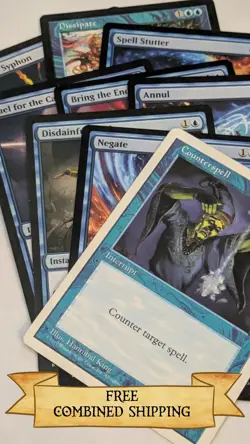 Magic The Gathering: Commander Staples Blue Counterspell Lot - Image 1