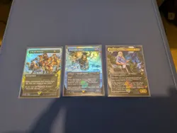 3 x (Borderless) Chocobo Track Foil | FINAL FANTASY MTG Snapcaster Mage - Image 1