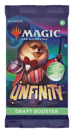 Magic The Gathering Unfinity Draft Booster Pack - New & Sealed - Image 1