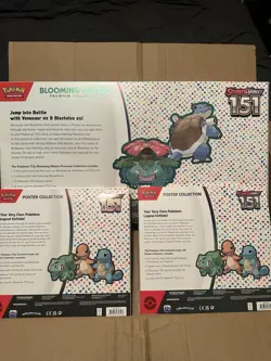 Pokemon TCG: S&V 151 Blooming Waters Premium Collection Factory Sealed Box Lot - Image 2