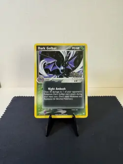 Pokemon TCG: 2004 EX Team Rocket Returns Dark Golbat 34/109 Reverse Holo NM - Image 2