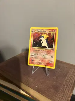 Pokemon TCG 1ST EDITION TYPHLOSION 18/111 ☆ HOLO RARE NEO GENESIS MP/LP - Image 1
