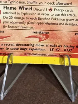 Pokemon TCG 1ST EDITION TYPHLOSION 18/111 ☆ HOLO RARE NEO GENESIS MP/LP - Image 3