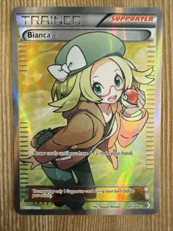 Bianca - 147/149 Pokemon Boundaries Crossed Black White Full Art Ultra Rare DMG - Image 1