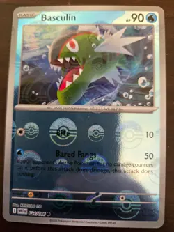Basculin 024/086 Poke Ball Holo Common - Pokemon TCG White Flare NM - Image 1