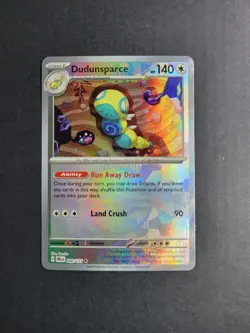 Dudunsparce 80/131 Pokemon TCG S&V Prismatic Evolutions Pokeball Rare Holo NM - Image 2