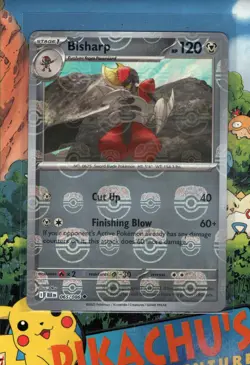 Pokemon TCG SV: Black Bolt Bisharp (Master Ball Pattern) 065/086 NM/M - Image 1