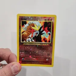 POKEMON - ENTEI MOVIE PROMO #34 - Black Star Promos - ENG - Vintage - WOTC Holo - Image 4