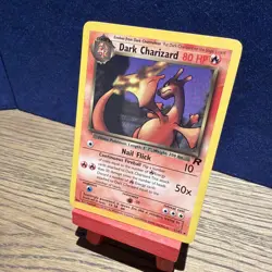 Pokemon TCG Dark Charizard 21/82 Non-Holo Rare Team Rocket - great condition - Image 2
