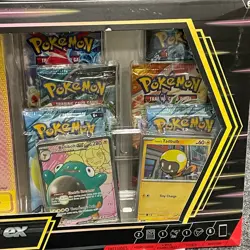 Pokemon TCG Iono's Bellibolt ex Premium Collection Box, Sealed Box is Worn - Image 2
