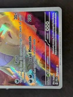 Tyranitar 222/193 - Paldea Evolved Illustration Rare Pokemon TCG NM - Image 5
