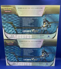 Pokemon TCG - Lucario VSTAR Premium Collection - Lot Of 2 - Brand New / Sealed - Image 2