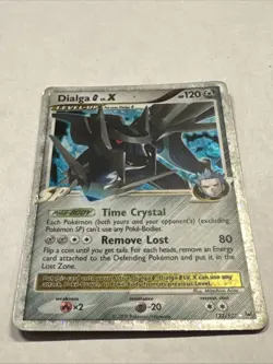 Dialga Niv. X 122/127 Platine de Base Carte Pokemon - Image 2