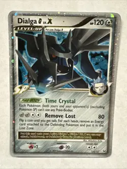 Dialga Niv. X 122/127 Platine de Base Carte Pokemon - Image 3
