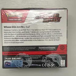 Destined Rivals Pokemon TCG Scarlet & Violet Booster Box Factory Sealed Pokemon - Image 2