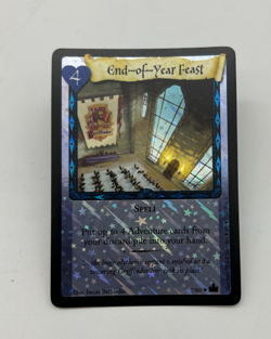 Harry Potter TCG Adventures At Hogwarts End-of-Year Feast Holo Rare # 7/80 Card - Image 1