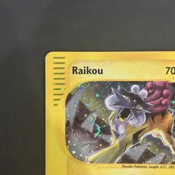 Raikou - H26/H32 - Pokemon Skyridge Holo Rare Card LP - Image 3