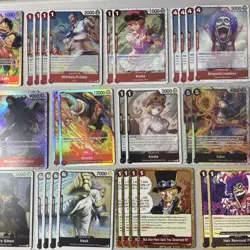 One Piece OP13 - Sabo Structure Deck + 10 Don!! - NM/M - 61 Cards - English - Image 3