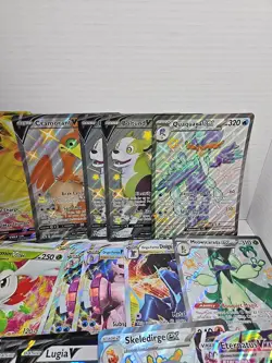 50 Pokemon JUMBO Card Lot, Lugia Pikachu - Image 3