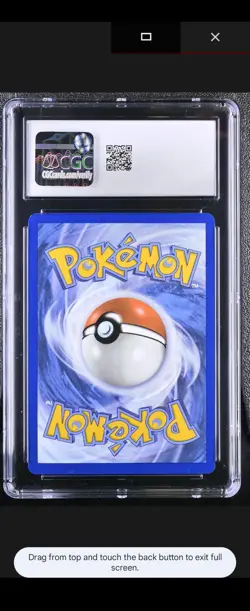 2x CGC Gem Mint 10 - Bulbasaur 133/132 Pokemon Box Topper Mega Evolution cards. - Image 3