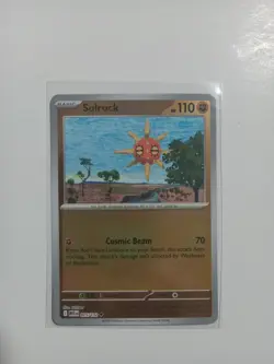 Solrock 075/132 Reverse Holo Mega Evolution NM Pokemon Card - Image 1