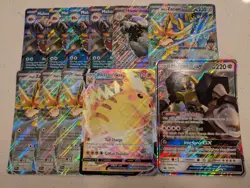 14 Card Lot - Pokemon JUMBO/OVERSIZED Cards - SWSH286 Pikachu Charizard - Image 2