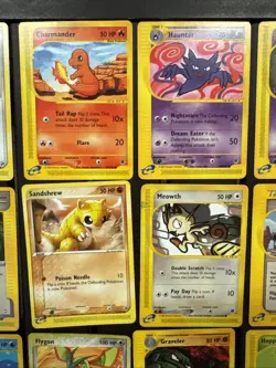 Pokemon 2002-2003 E Reader Cards Lot Of 27 (4 Holo 23 Non-Holo) - Image 5