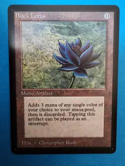 Black Lotus Excellent Proxy Black Border Ungraded Card - Image 1