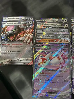 38 Pokemon TCG EX Full Art Promo Holo Mixed Card Lot - Image 2