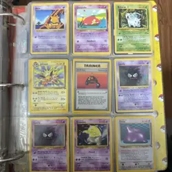 Vintage Pokemon Cards With Binder - Image 3