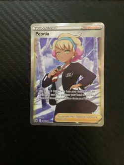 Peonia - 196/198 - Full Art Ultra Rare Chilling Reign - Pokemon Card - NM - Image 1