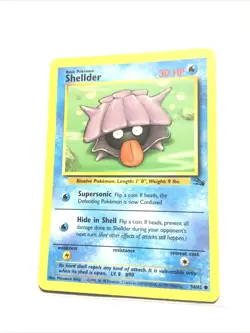 SHELLDER - 54/62 - Fossil - Pokemon Card - NM - Image 1