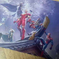 Marvel Rivals Rubber Playmat Play Mat For Tcg Card Games Mouse Pad Luna Snow - Image 3