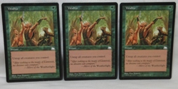 VITALIZE X3 MAGIC THE GATHERING WEATHERLIGHT MTG 1997 Trading Card #609 - Image 1