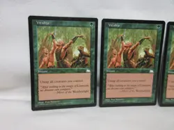 VITALIZE X3 MAGIC THE GATHERING WEATHERLIGHT MTG 1997 Trading Card #609 - Image 3