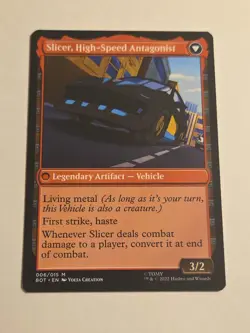 Slicer, Hired Muscle X1 BOT MTG Universes Beyond: Transformers - Image 2