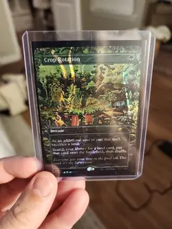 Crop Rotation HALO FOIL (Encyclopedia Secret Lair #30) MTG - Image 3