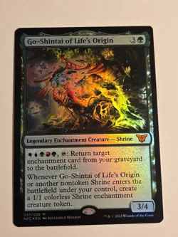 Go-Shintai of Life's Origin FOIL X1 NEC MTG Commander: Kamigawa: Neon Dynasty - Image 1