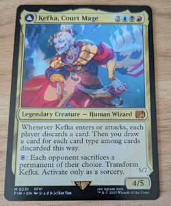 MTG Kefka Court Mage Final Fantasy NM - Image 1