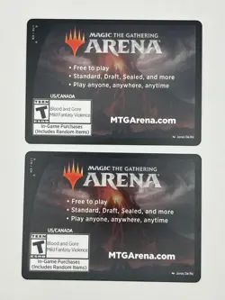 MTGA MTG Arena Code Starter Kit Lord of the Rings Deck (x2) Snail Mail LOTR - Image 1