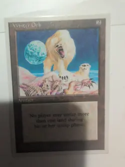 MTG Winter Orb Alternate 4th Edition Regular Rare - Image 1