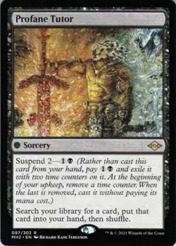 MTG Profane Tutor (97) | NM | Modern Horizons 2 {MH2} - Image 1