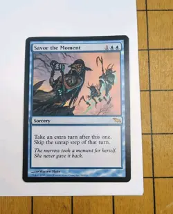 MTG - Savor the Moment - Shadowmoor - Regular - LP - Magic The Gathering - Image 1