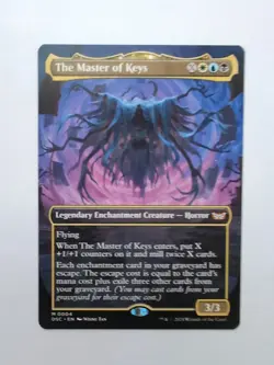 MTG The Master of Keys (DSC) Duskmourn House ofHorror Bordeless Regular Mythic 4 - Image 1
