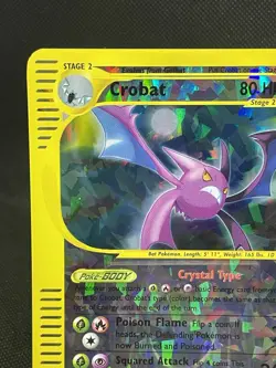 2003 Pokemon Skyridge Crobat Box Topper Lightly Played - Image 3