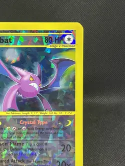 2003 Pokemon Skyridge Crobat Box Topper Lightly Played - Image 4