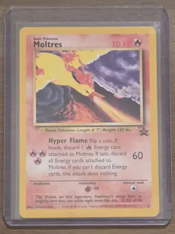 Pokemon Birds Set 21-23 (Moltres, Zapdos, Articuno) Black Star Promo NM - Image 4