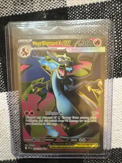 Mega Charizard X EX Phantasmal Flames English 109/094 Near Mint In Hand Pokemon - Image 1