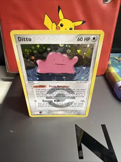 Pokemon Ditto 4/112 FireRed & LeafGreen Reverse Holo Lp+ Condition - Image 1